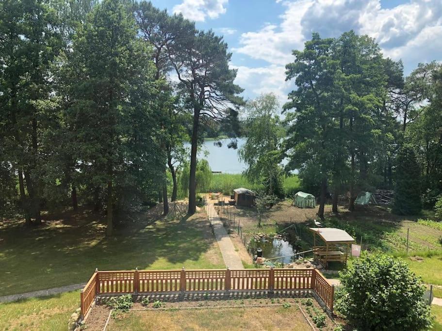Seeblick Eins Im Waldschloesschen Wendisch Rietz Εξωτερικό φωτογραφία